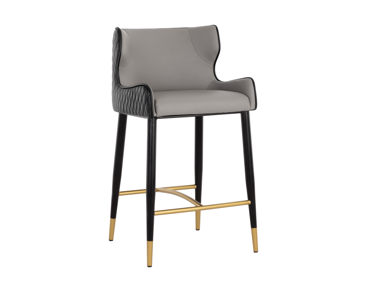 Gianni Dillon Stratus / Dillon Black Counter Stool