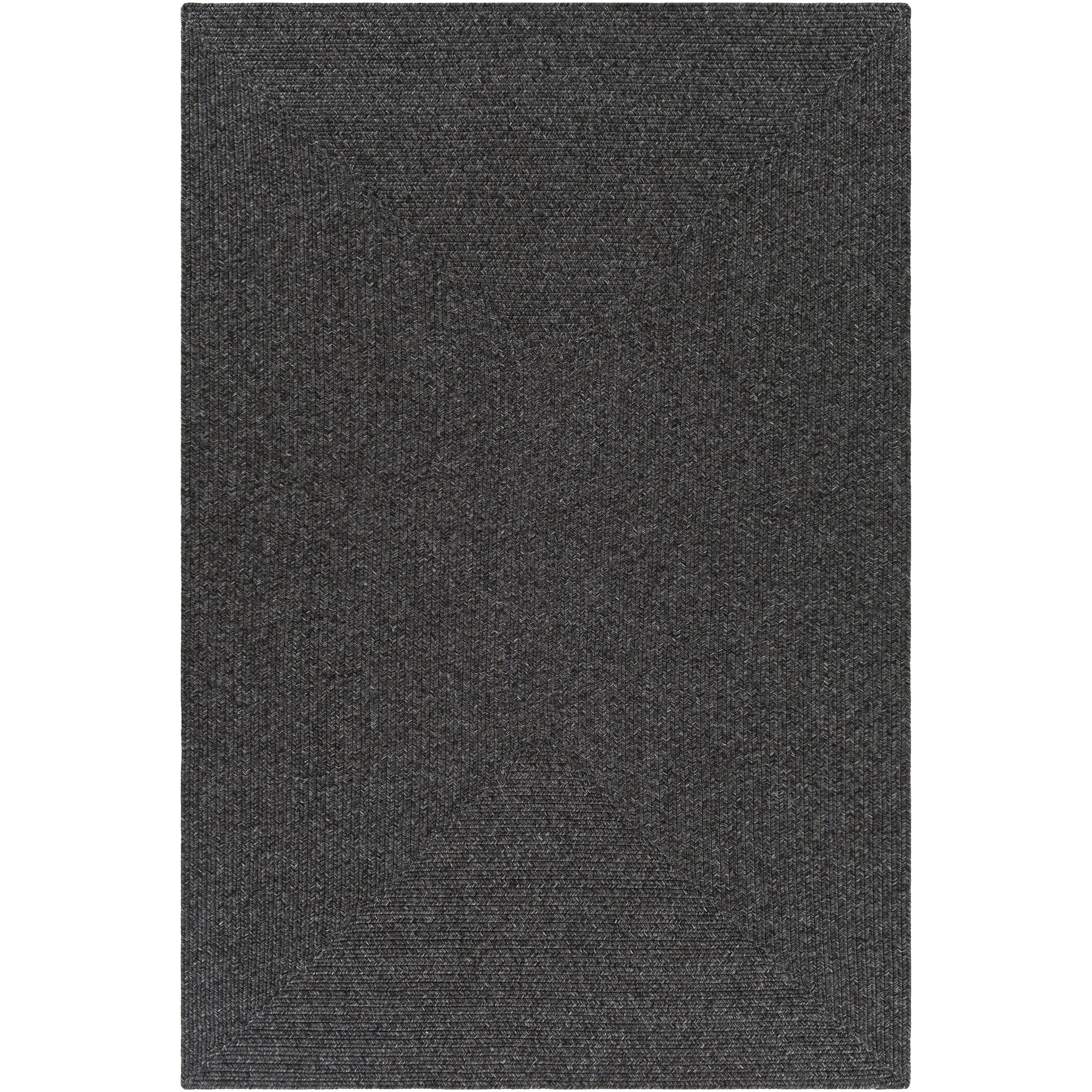 Chesapeake Bay Charcoal Outdoor Rug