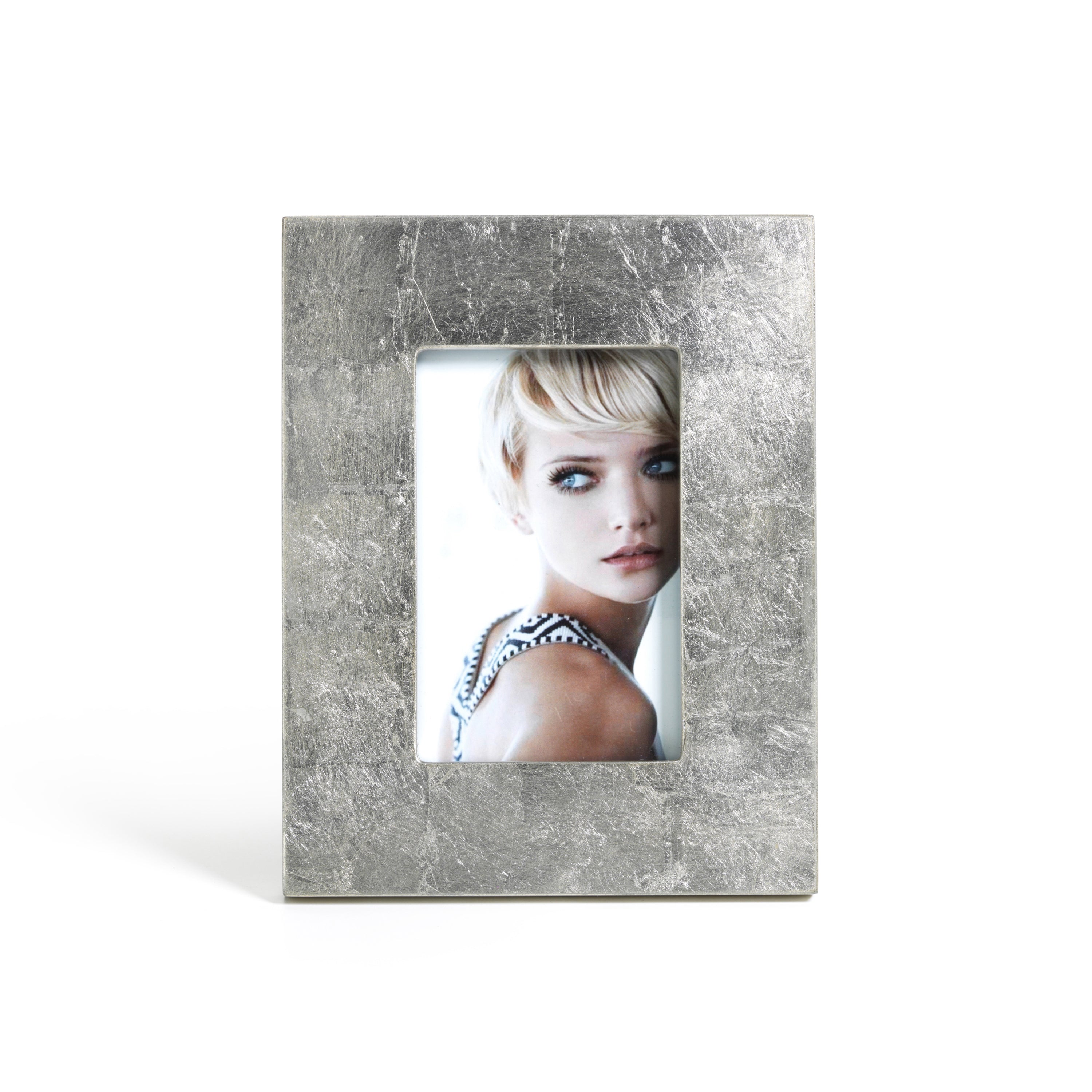 Silver Leaf Photo Frame