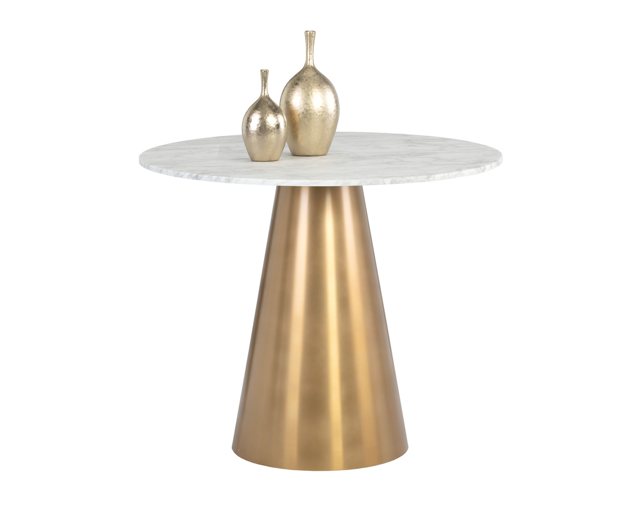 Damon Bistro Gold - 35.5" Table