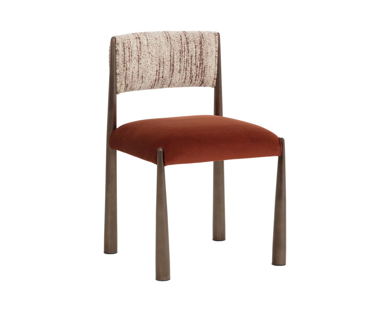 Bayard Dark Bronze - Meg Rust / Terri Nutmeg Dining Chair