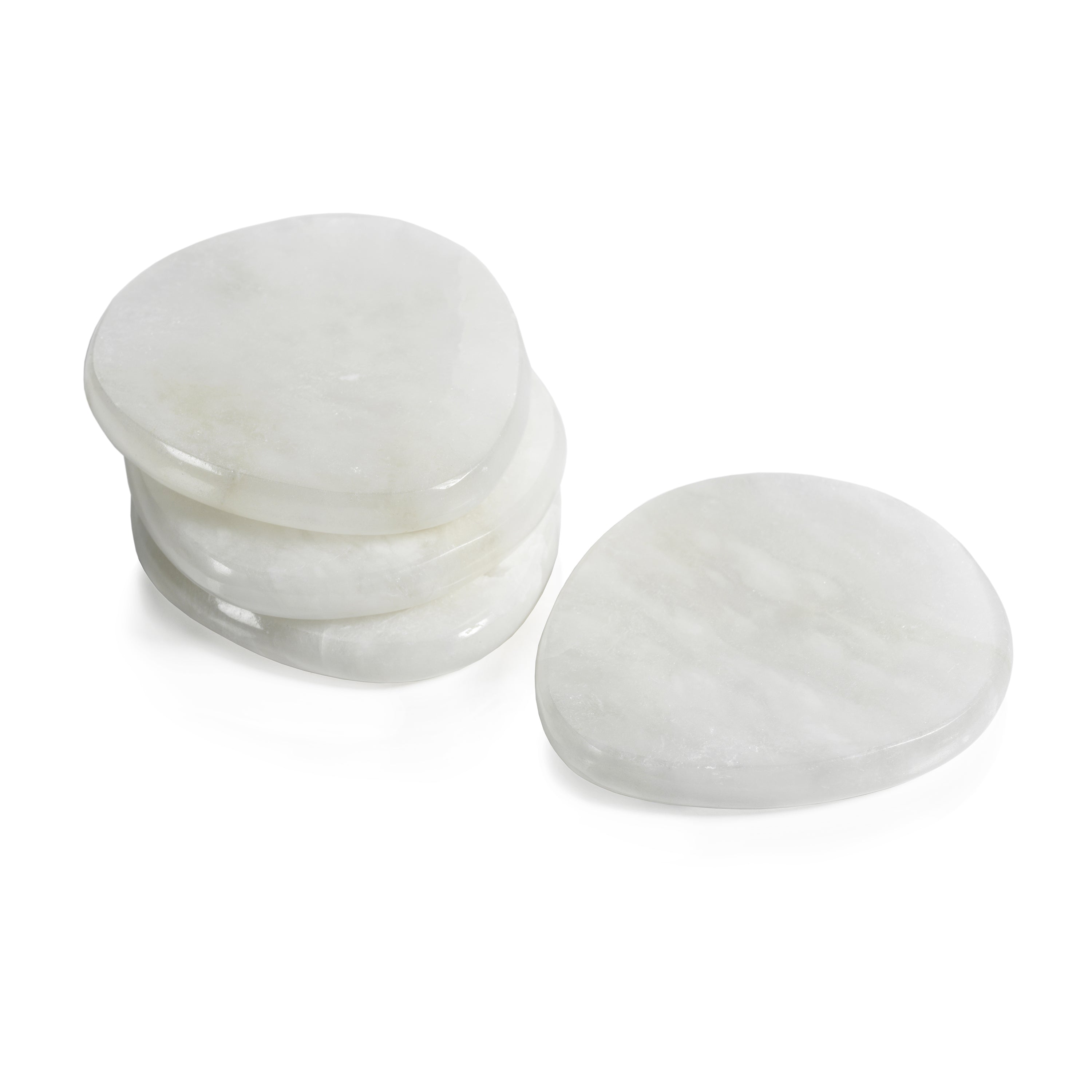 La Salama Alabaster Coasters, Set 4