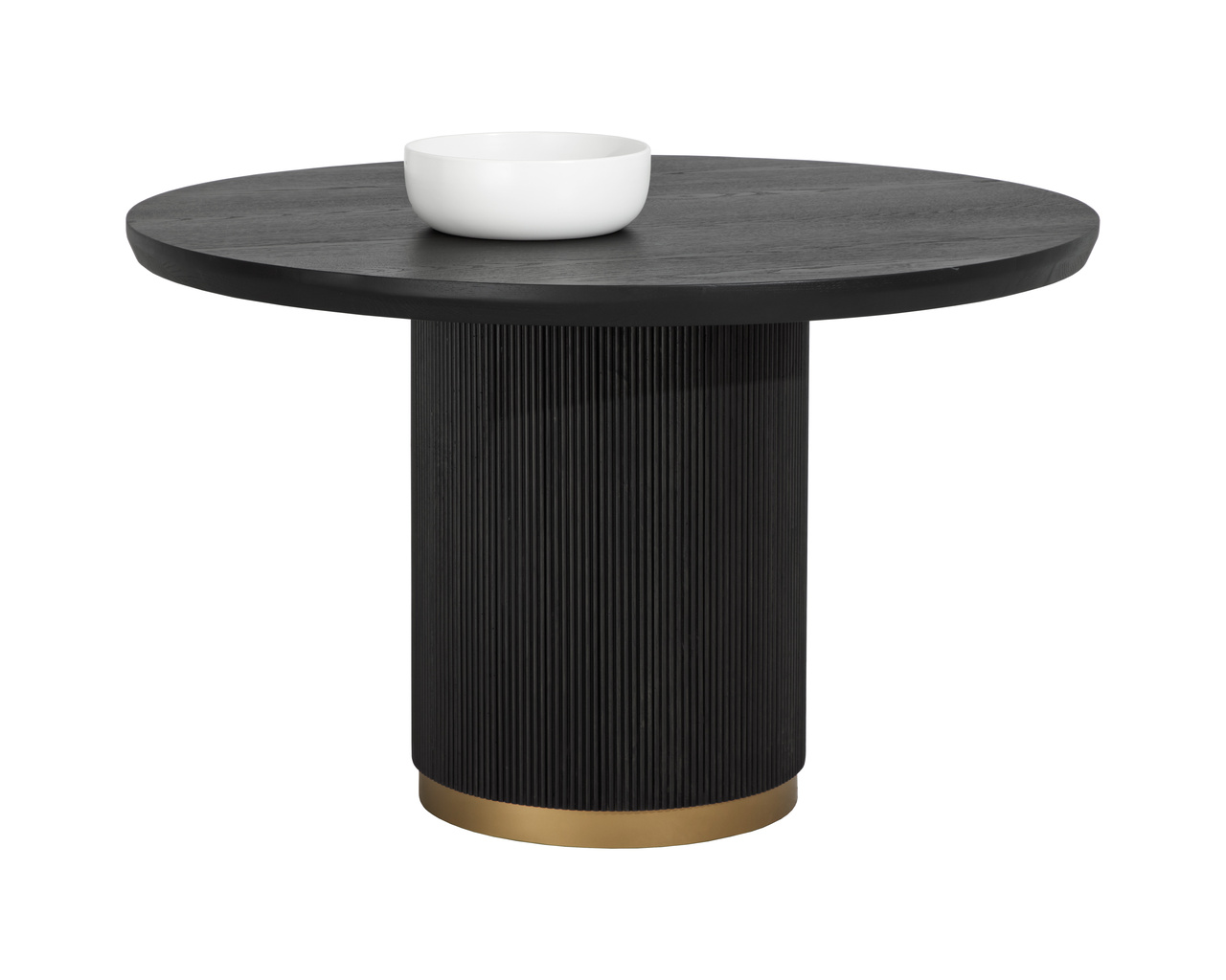 Kalla Round - Charcoal - 48" Dining Table