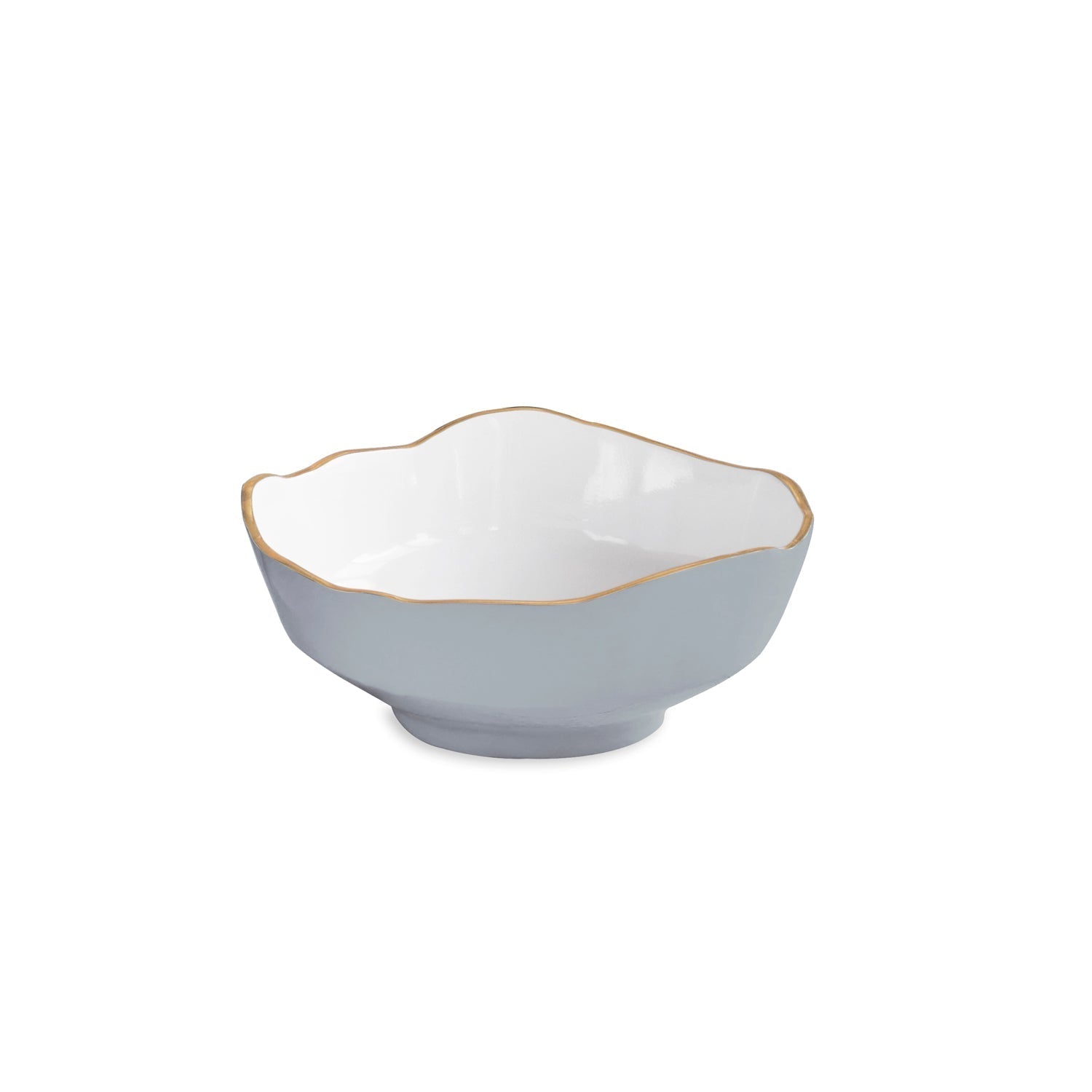 Encanto Slate Blue & White Dakota Small Serving Bowl – Warehouse Sale