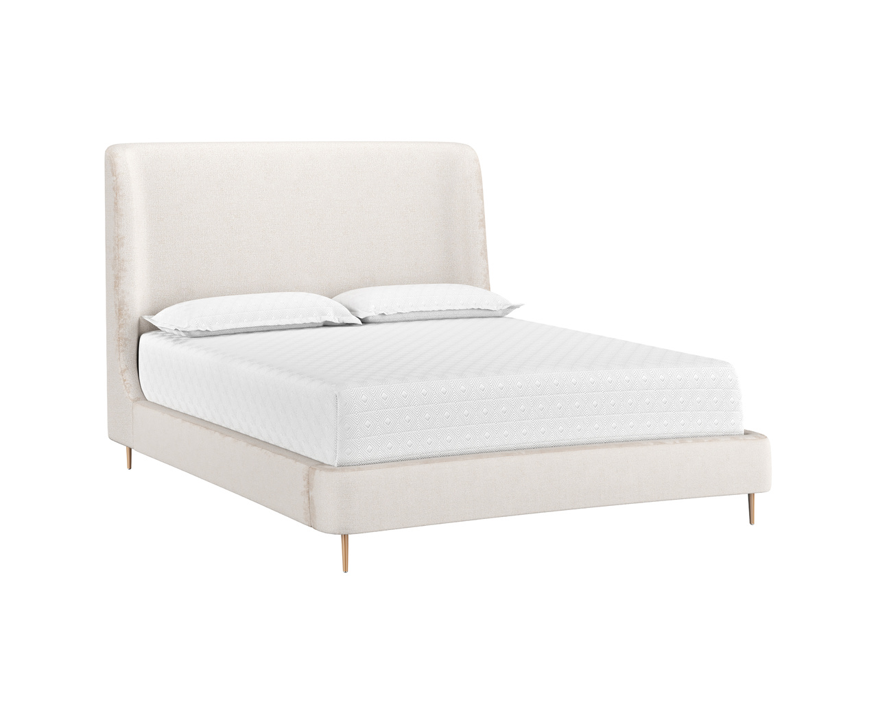 Tierra Queen - Bergen Taupe Bed