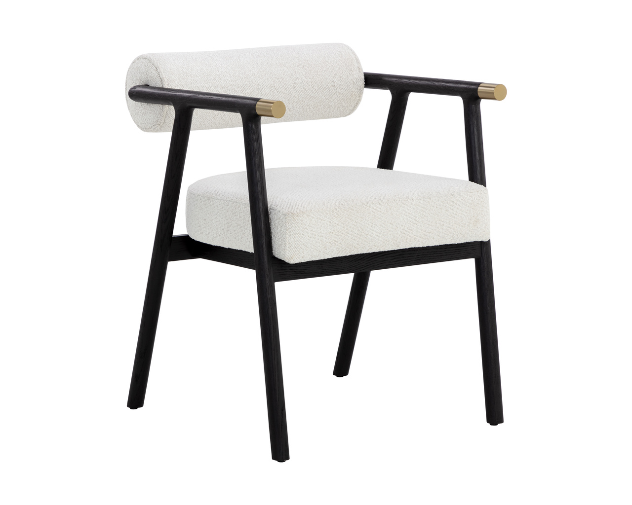 Sova Dining Black - Copenhagen White Armchair