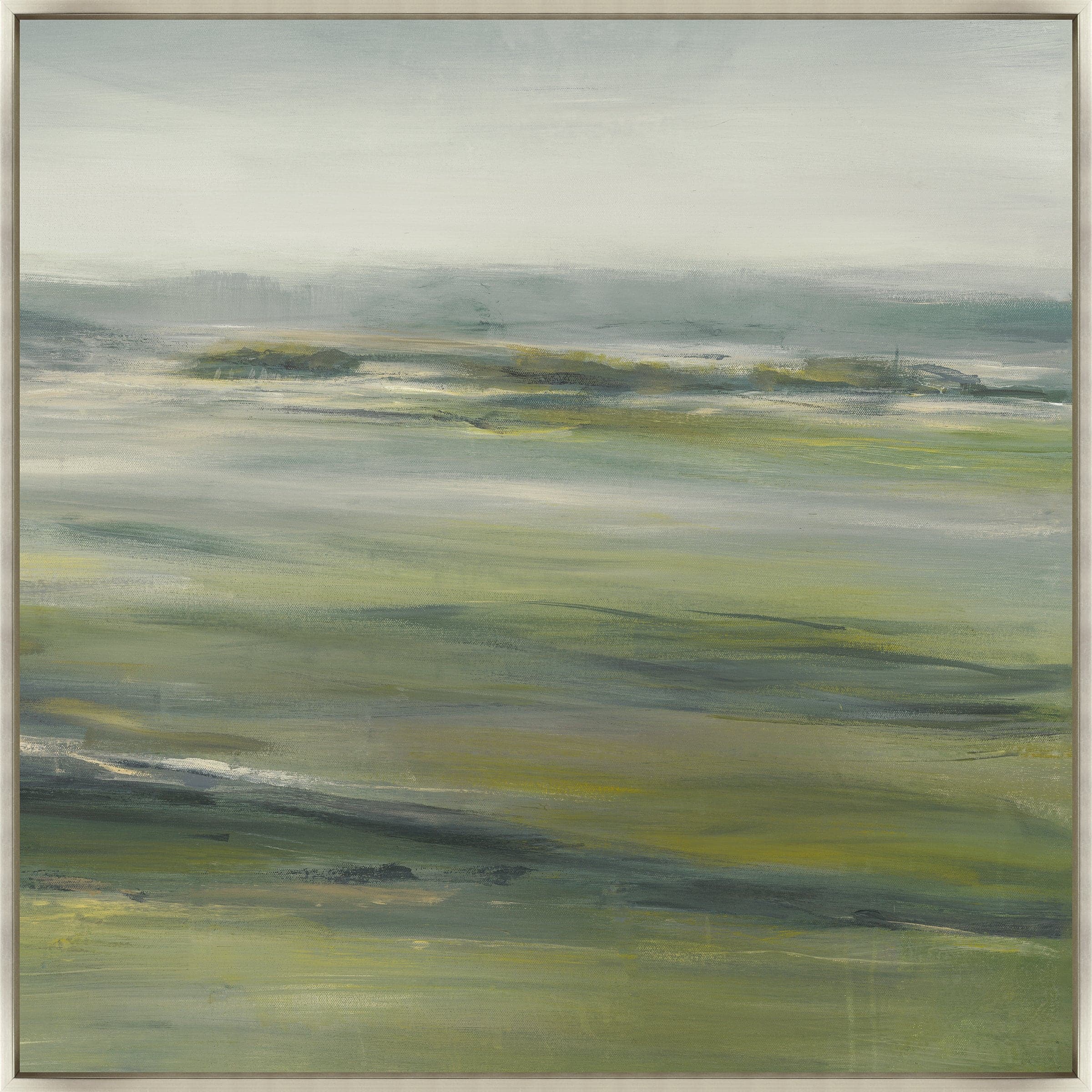 Green Fields II Giclee Painting