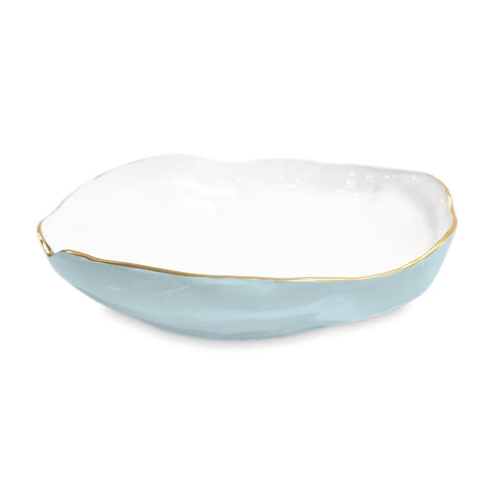Encanto Nuevo Large Bowl (Sky Blue White)