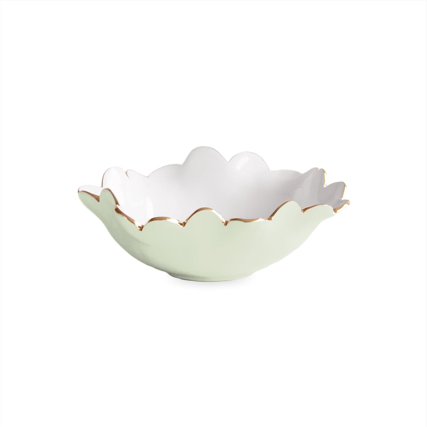 Encanto Colette Mini Round Bowl (Pistachio White)