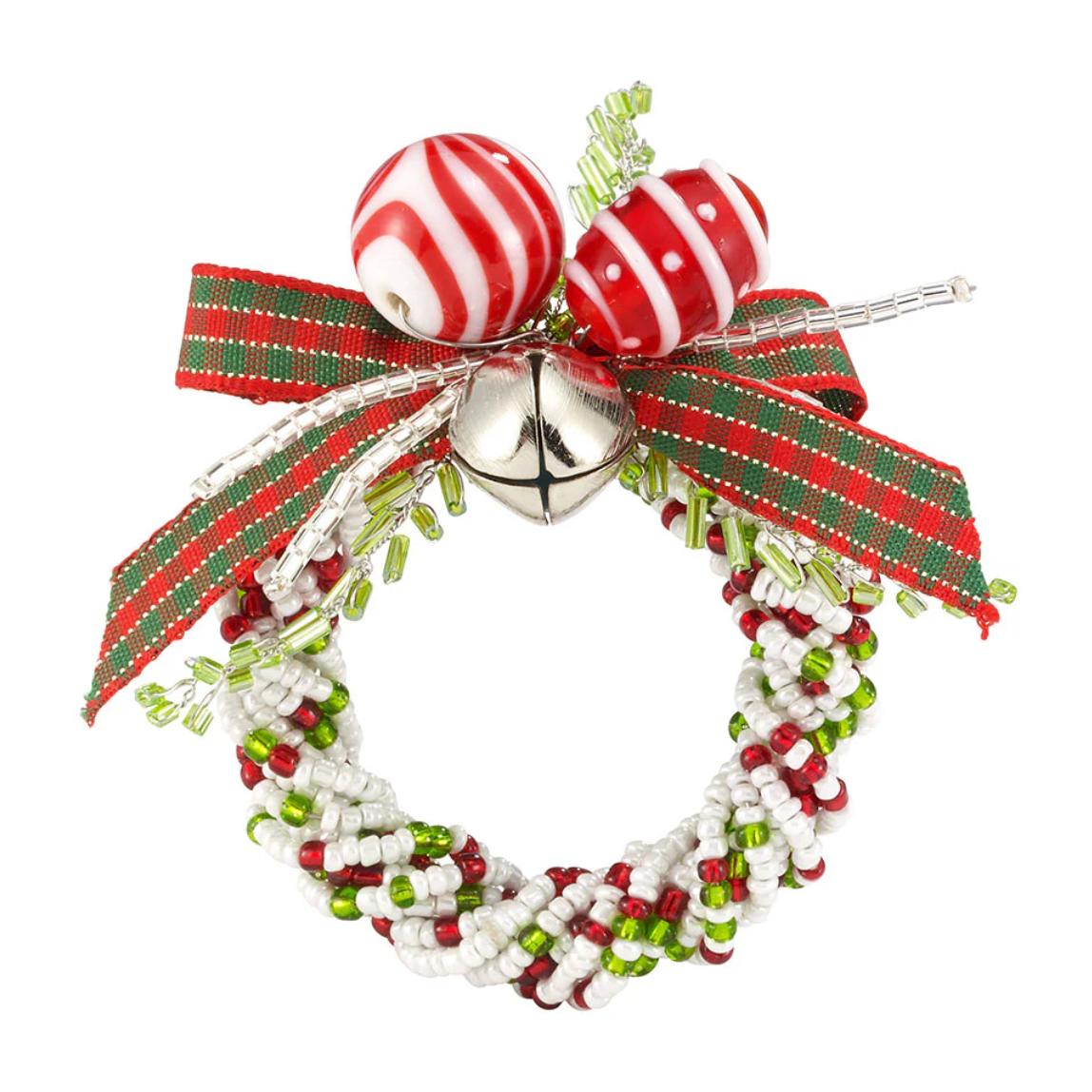 Jingle Bells Napkin Ring, Set 4
