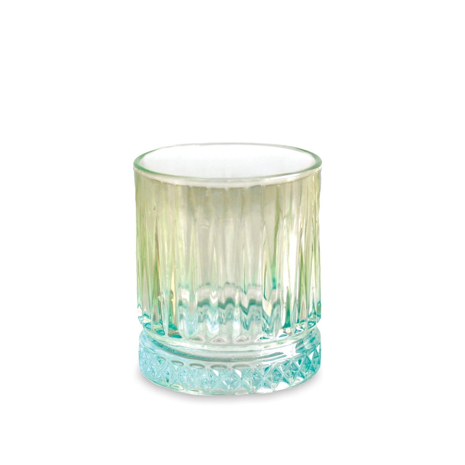 Glass Aquarelle Double Old Fashioned Set 4 (Multi)