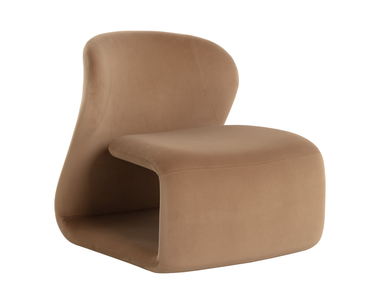 Sophiene Kona Camel Lounge Chair