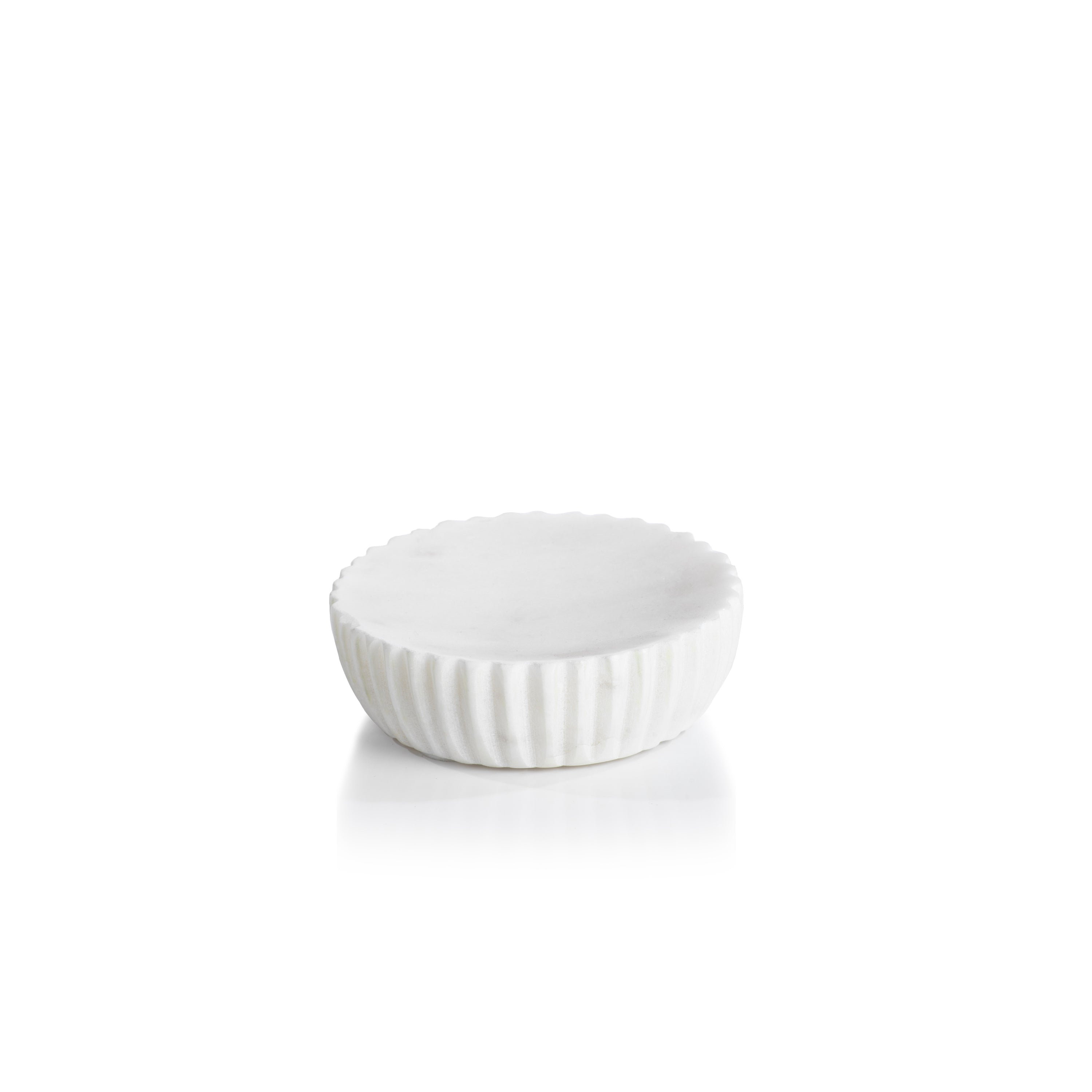 Ivory Marble Soap Dish