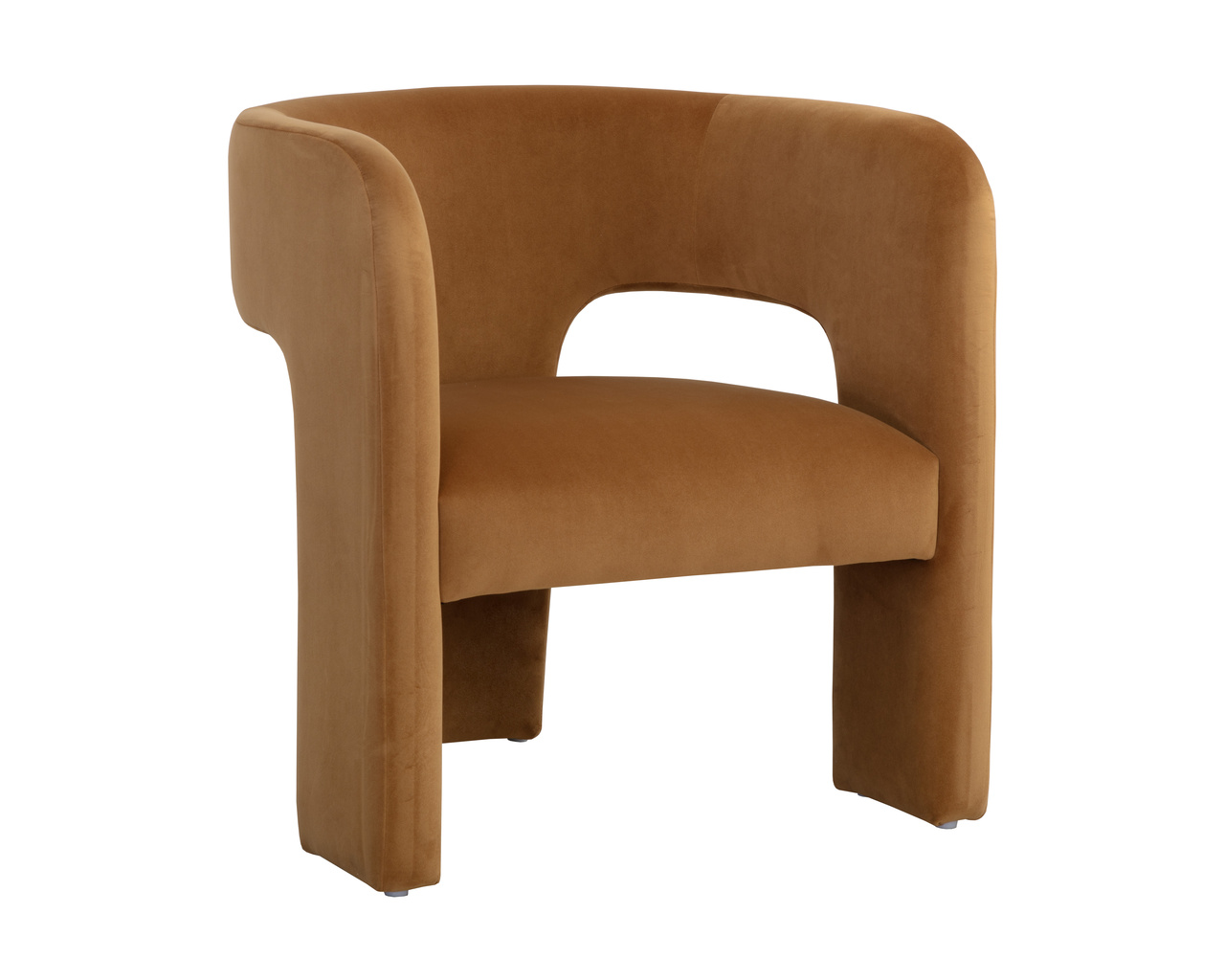 Isidore Meg Gold Lounge Chair