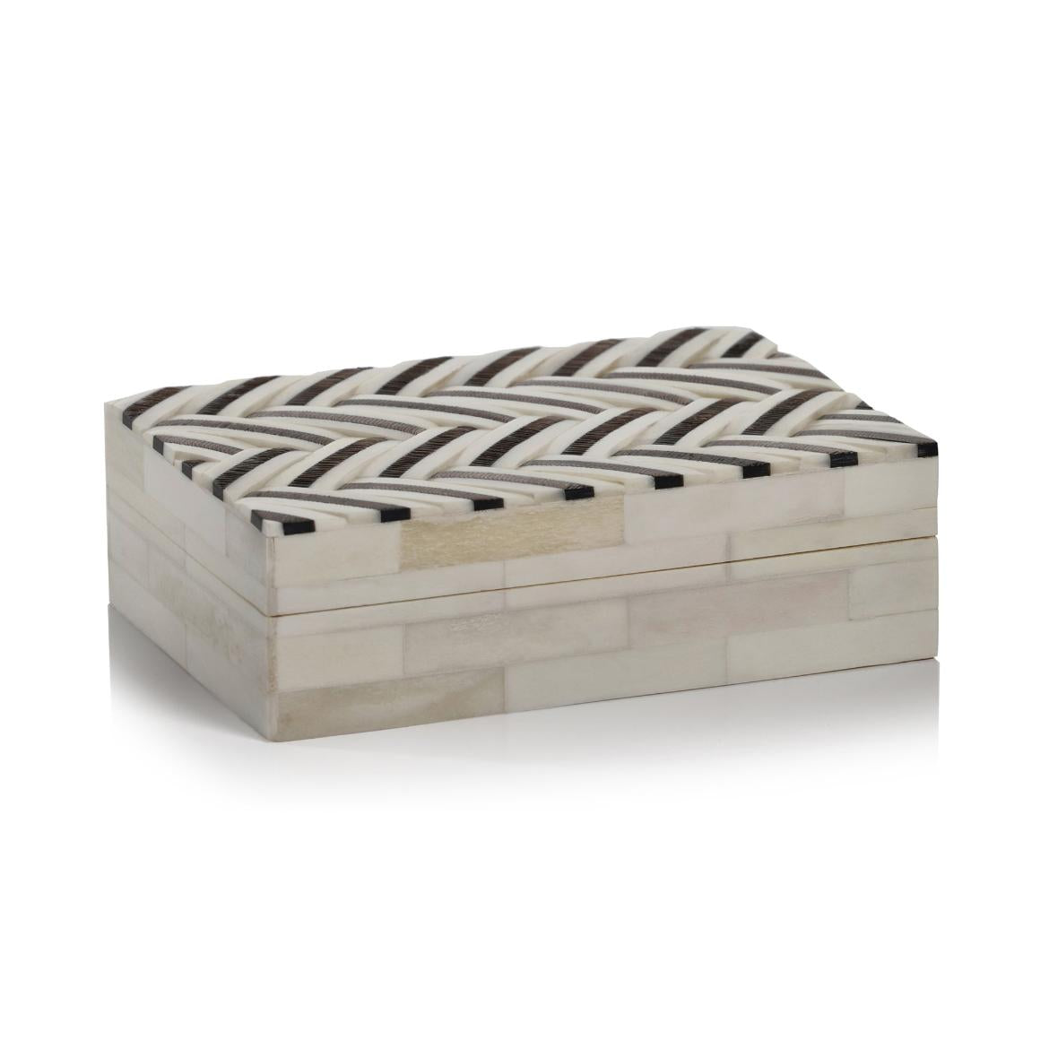 Tinsley Ivory Bone & Shagrin Decorative Box