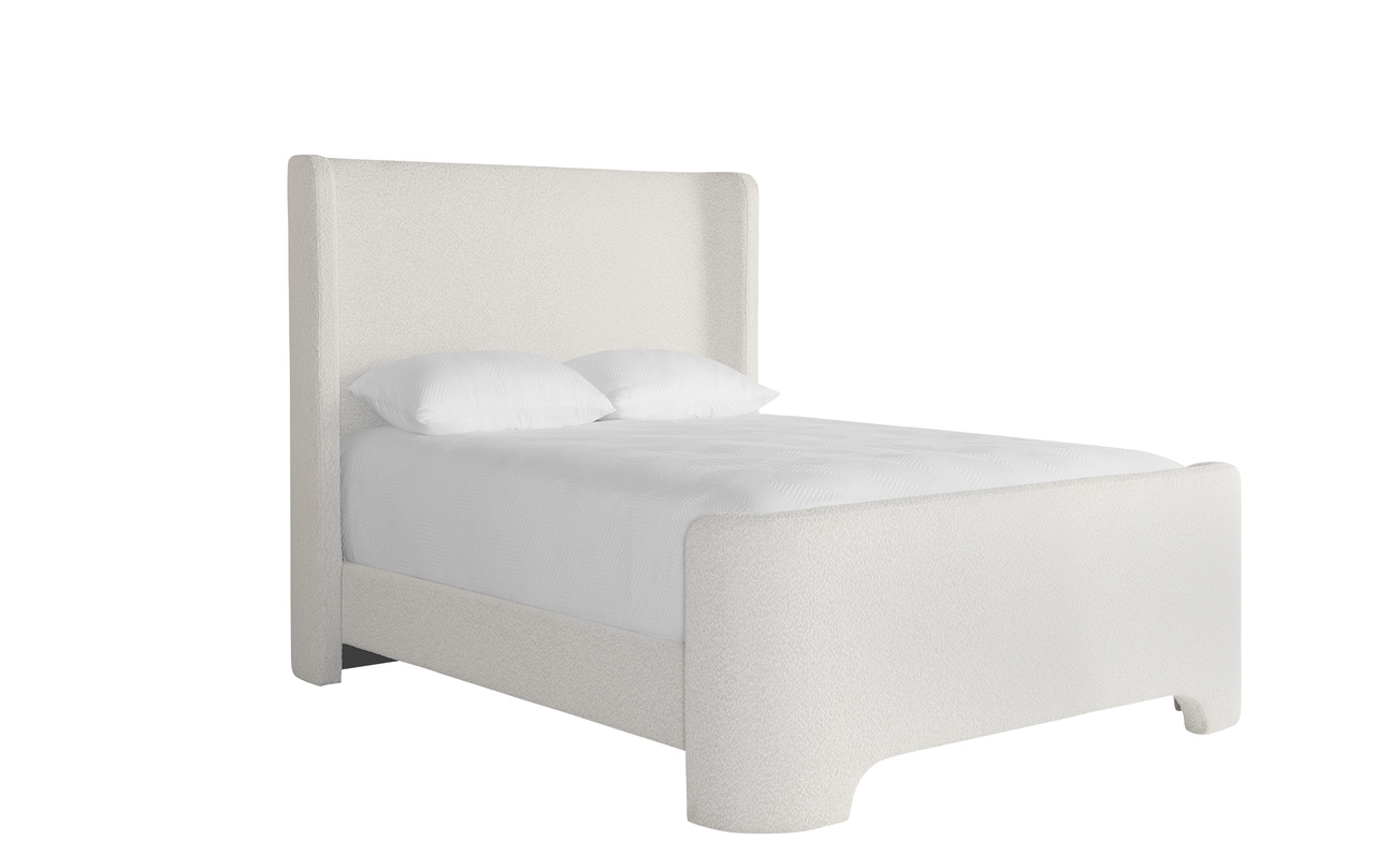 Ives Queen - Copenhagen White Bed