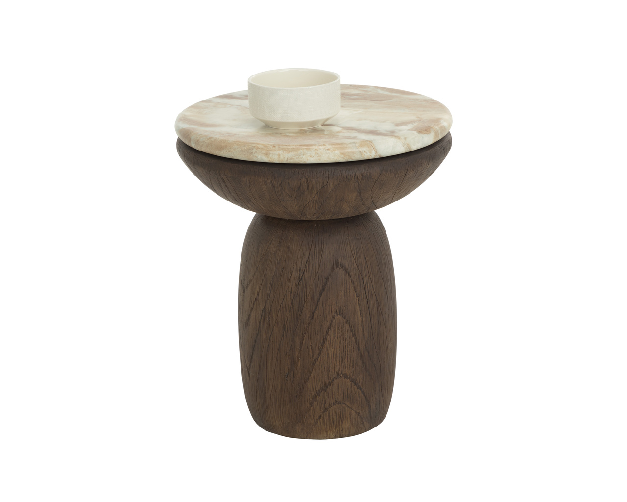 Orula End Marble Look - Macchiato Table