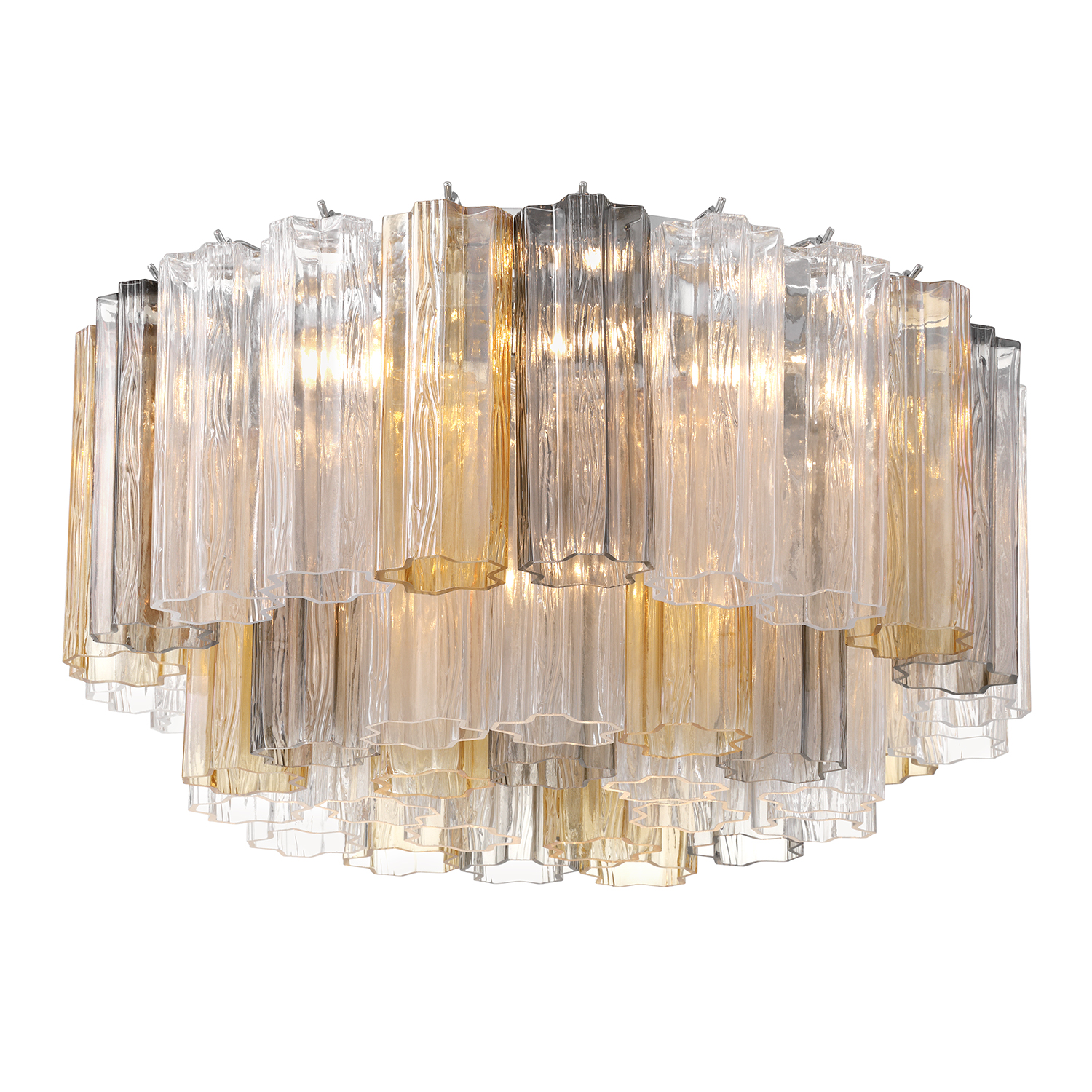 Addis Polished Chrome Flush Mount