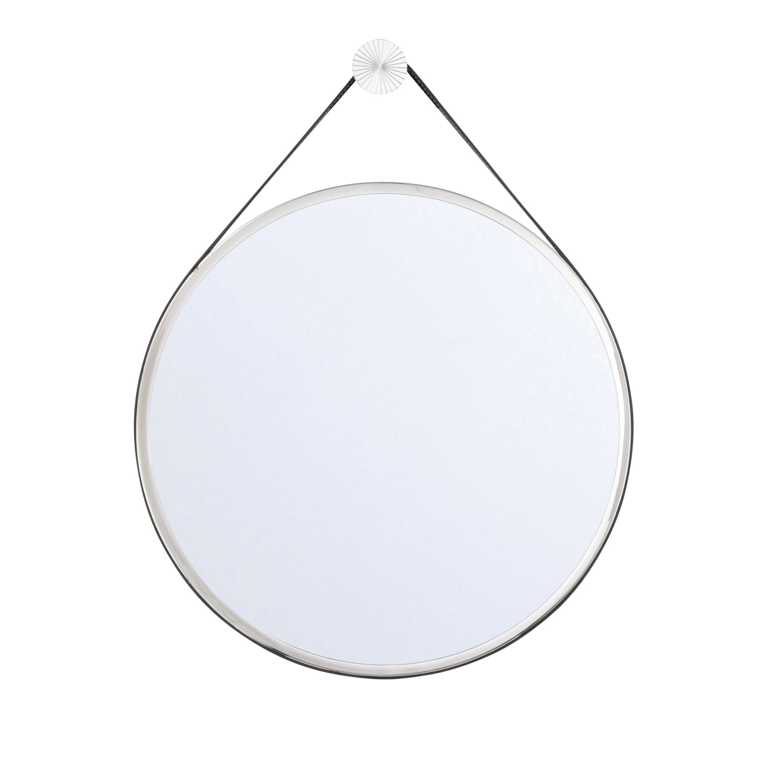 Callahan Polished Nickel Mirror