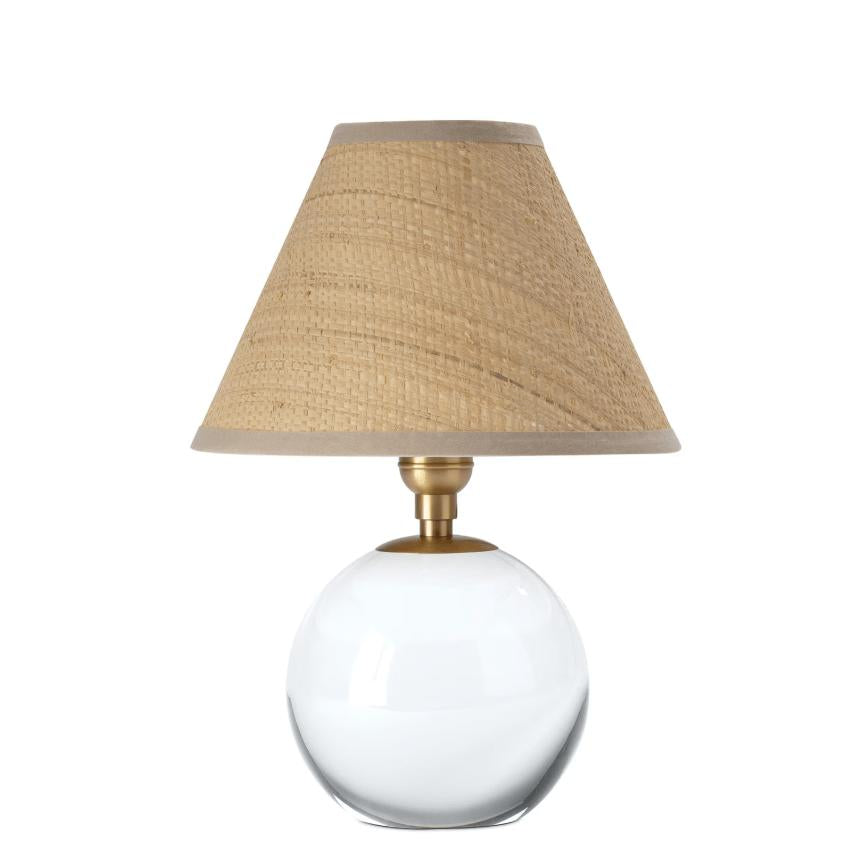 Giorgio Crystal Natural Brass Mini Lamp