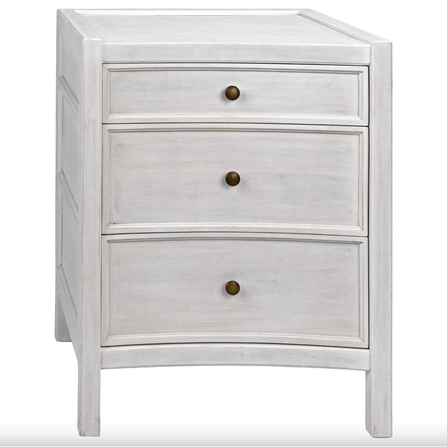 Hampton White Washed Nightstand