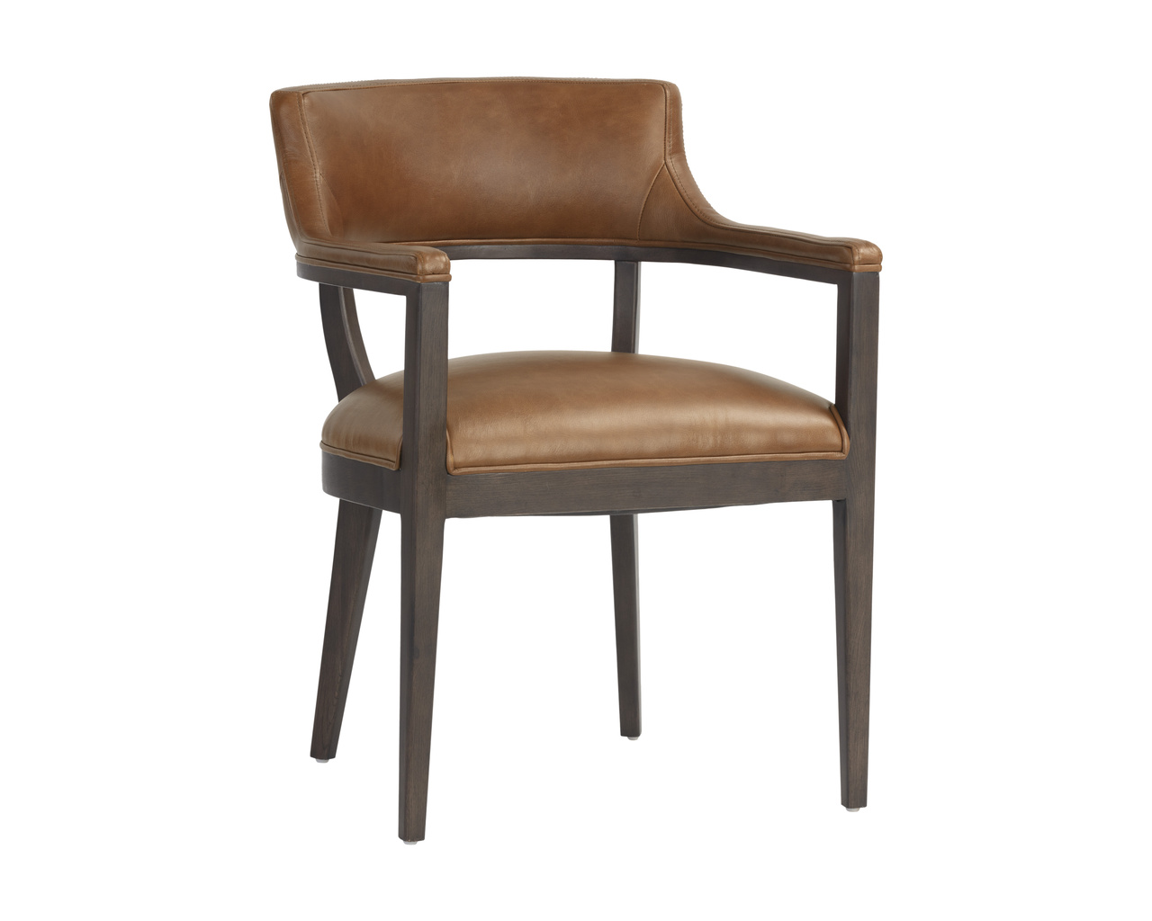 Brylea Dining Brown - Shalimar Tobacco Leather Armchair