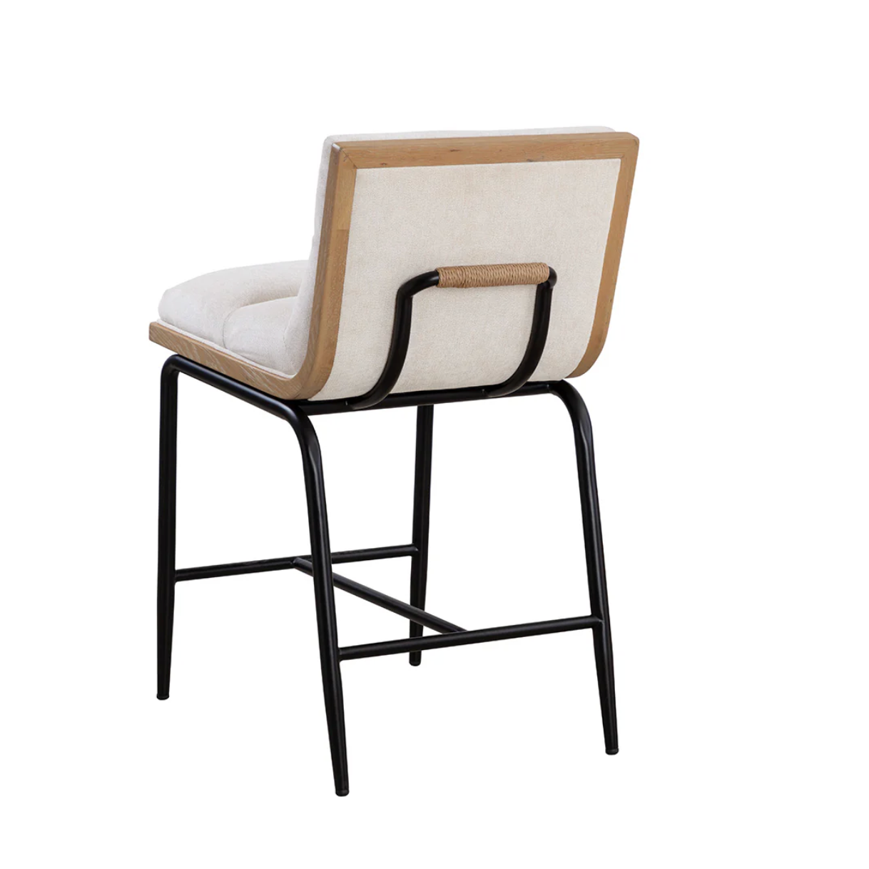 Abilene Polo Club Muslin Counter Stool
