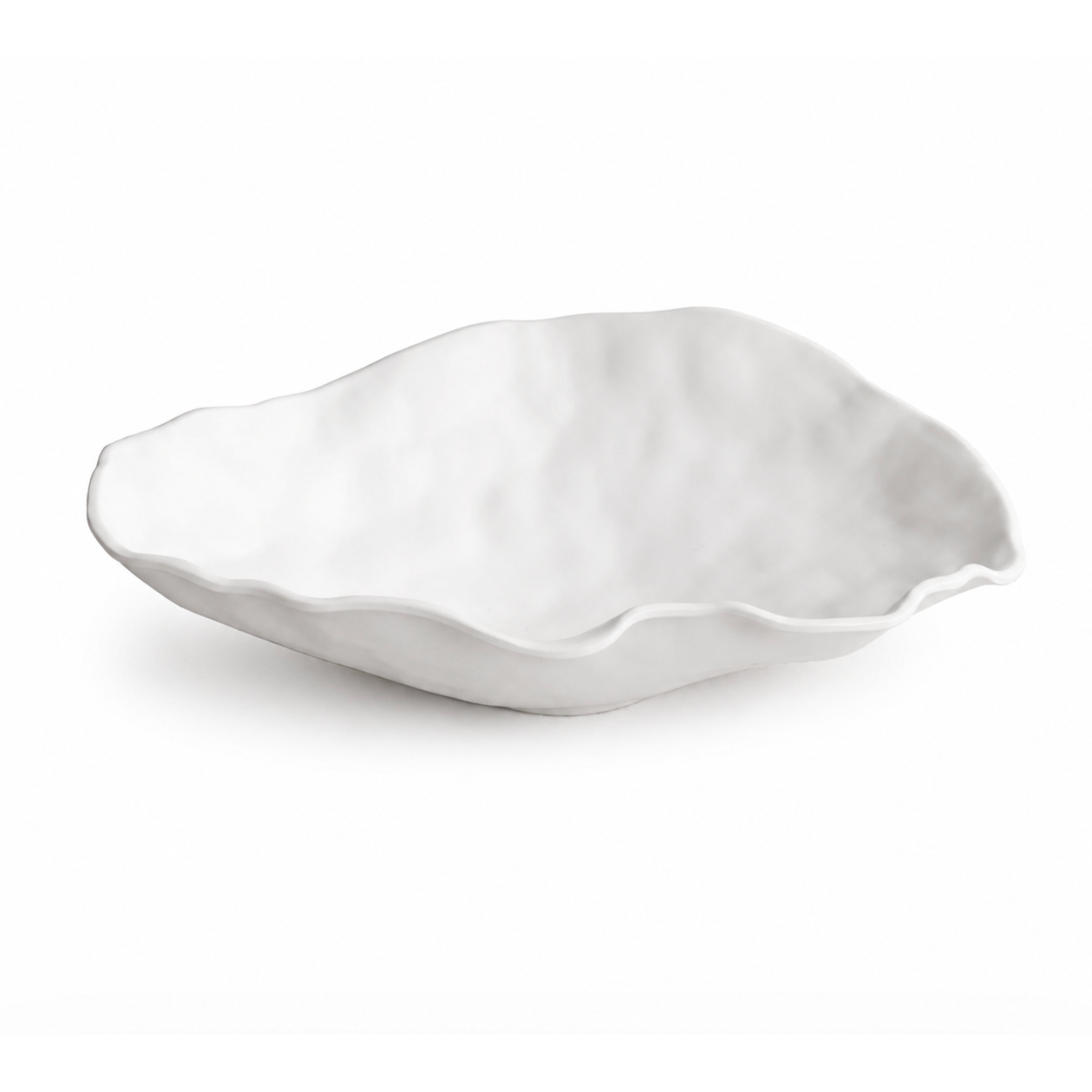 Vida Nube Large Oval Bowl (White)