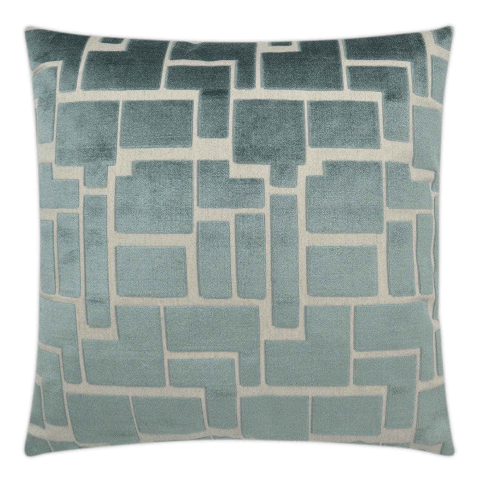 Aura Geometric Throw Pillow
