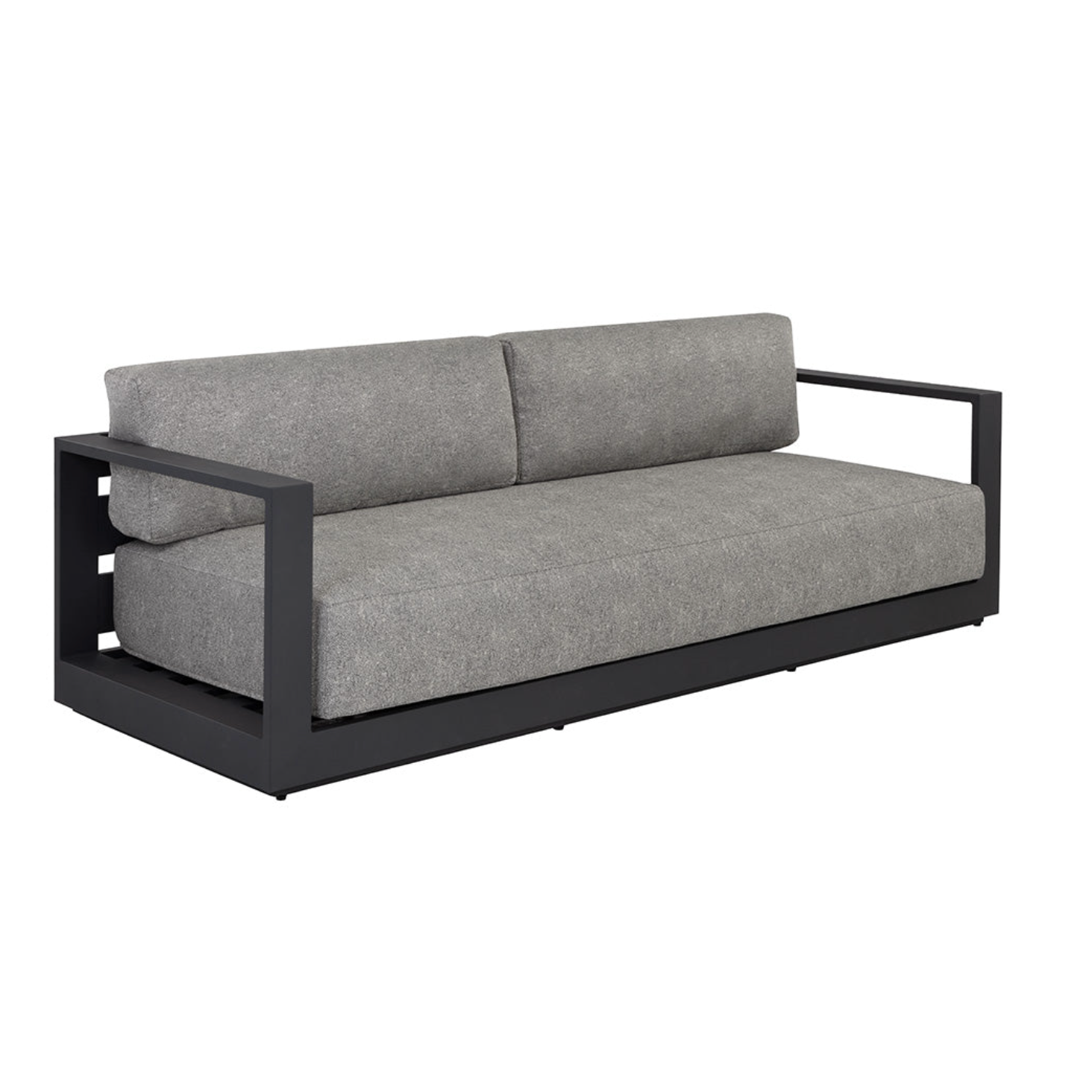 Tavira Charcoal - Lanikai Salt and Pepper Sofa