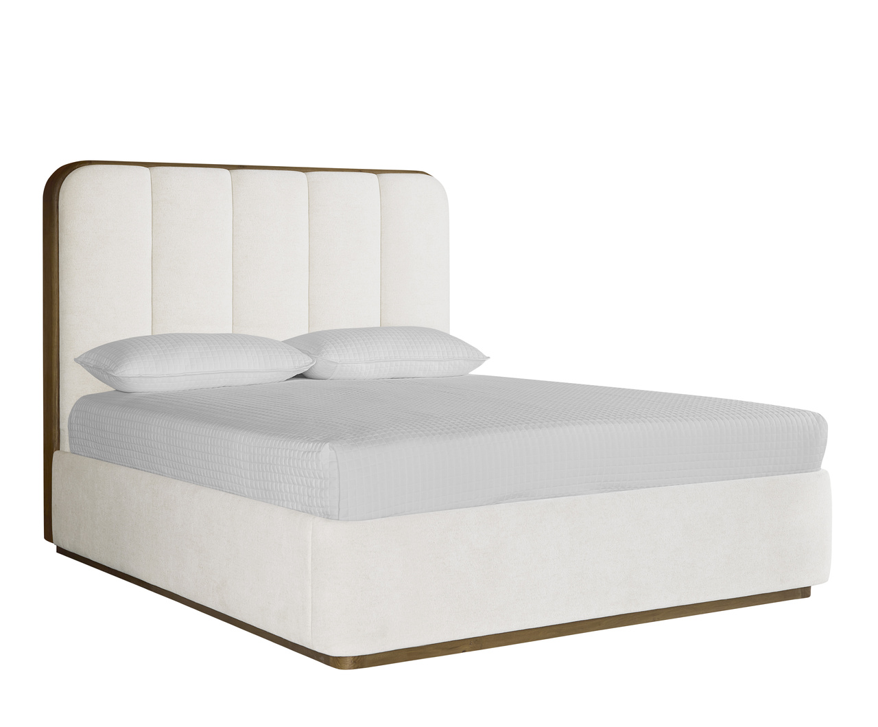 Jamille Queen - Eclipse White Bed