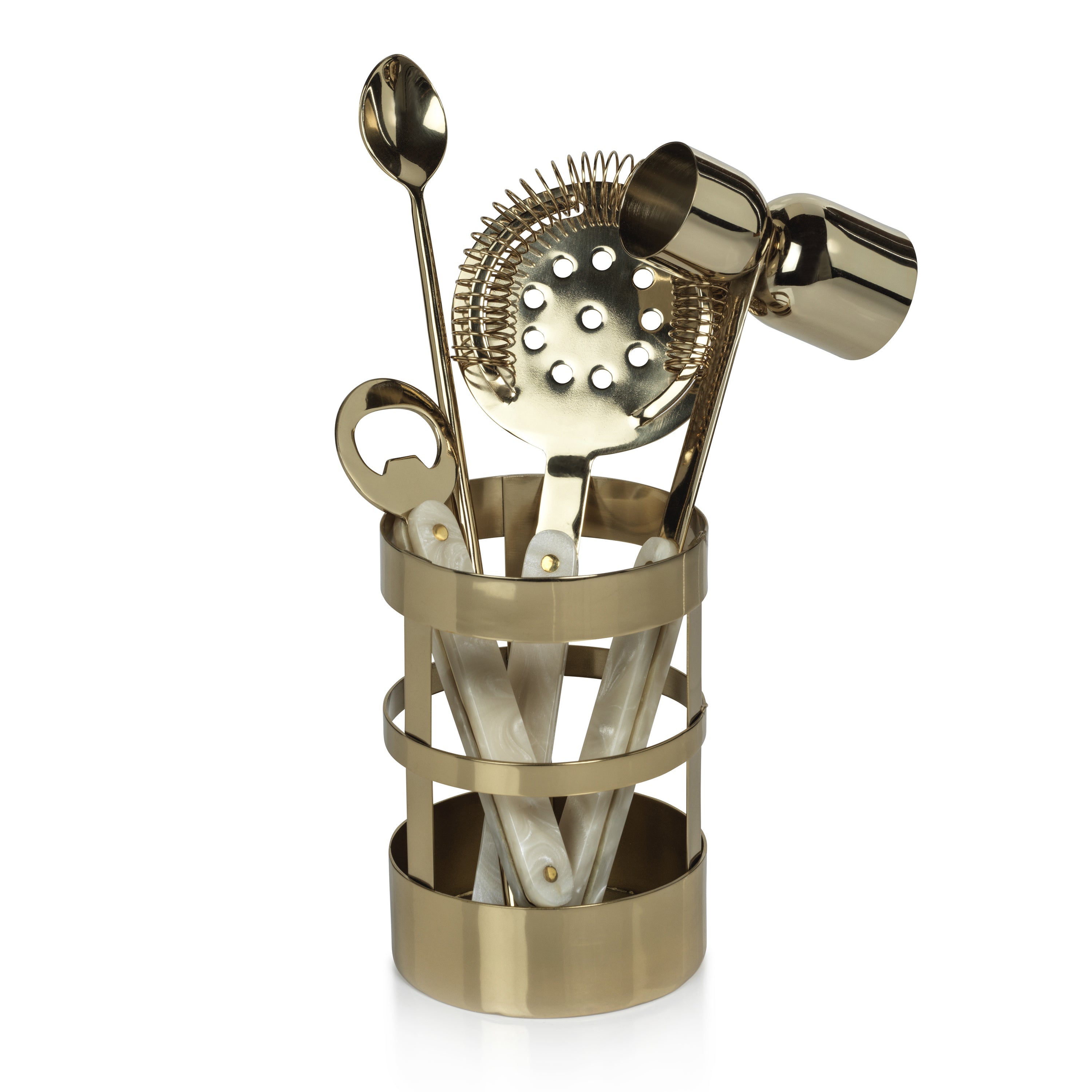 Islington Gold 5-Piece Bar Tool Set