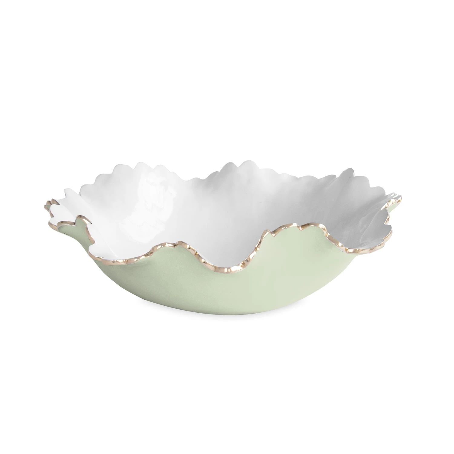 Encanto Colette Large Bowl (Pistachio White)