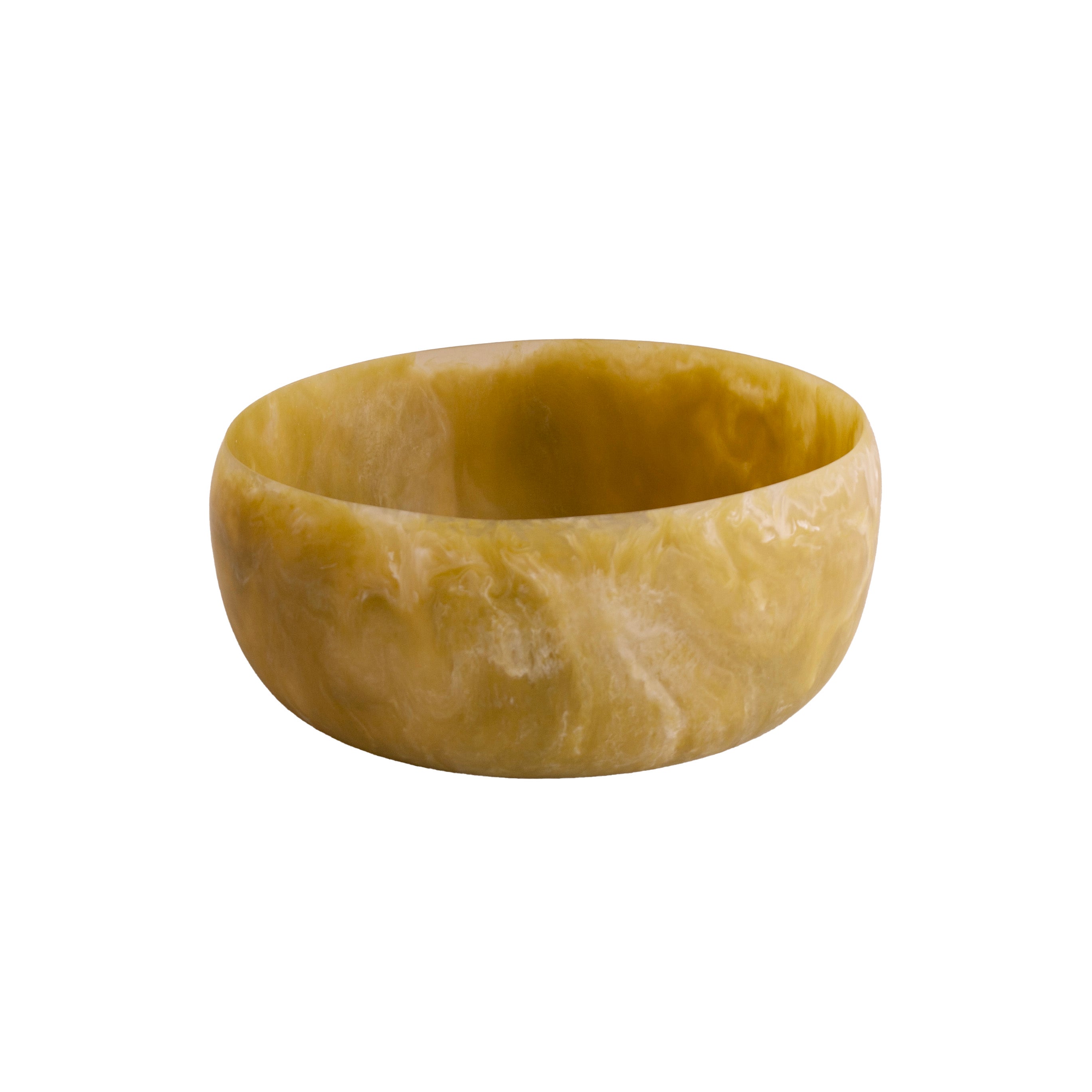 Resin Sorbet Large Round Bowl Matcha
