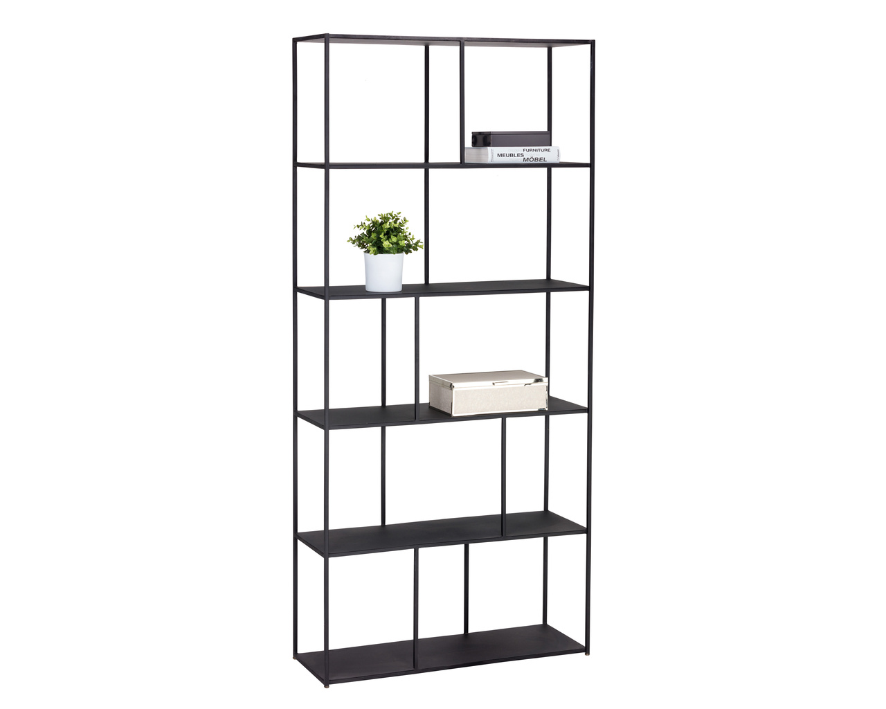 Eiffel Large - Black Bookcase