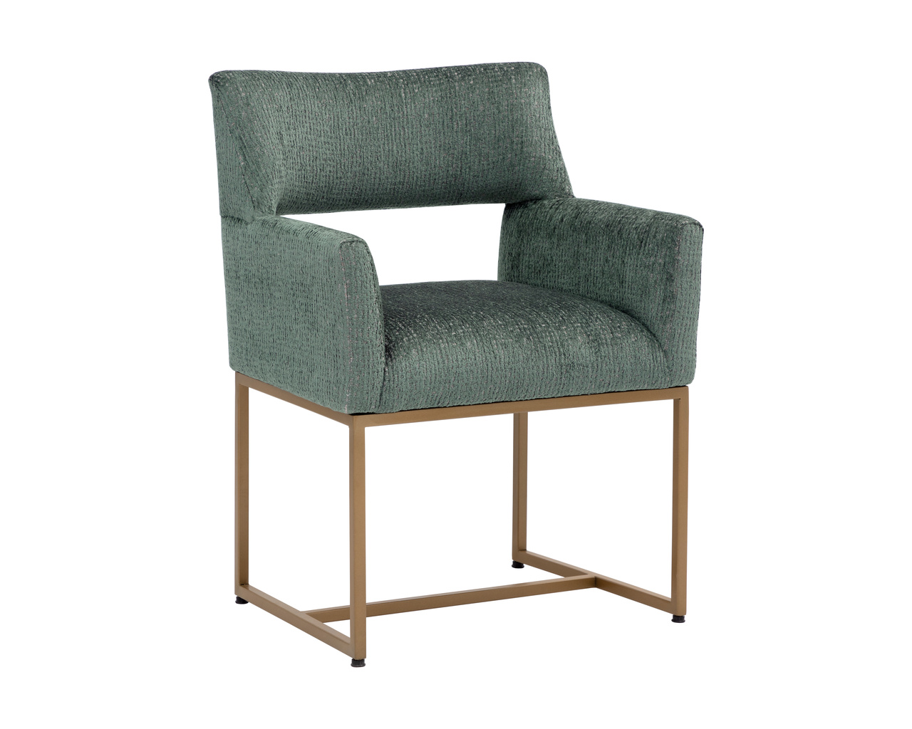 Greco Dining Aura Teal Armchair