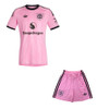  25/26  Man United Pink  GK Kids Kit with free name and number