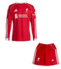  25/26  L.pool Long Sleeve Home Kids Kit with free name and number