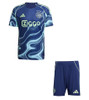 25/26 Ajax Away Kids Kit with free name and number