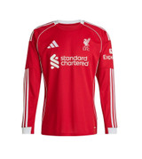 25/26  L.pool Long sleeve Home Shirt