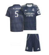 25/26 Bellingham Madrid  Away Kids Kit