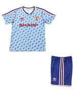 90/92 Retro United Away Kids