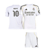 25/26 Mbappe Madrid  Home Kids Kit
