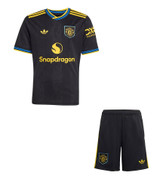  25/26 Man United Third Kids Kit with free name and number