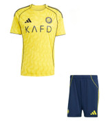 25/26  Al Nassr Home  Kids Kit with free name and number