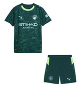 25/26 Man City Fourth Kids Kit with free name and number