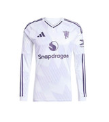 25/26 United Long Sleeve Away Shirt