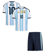 2026 Messi Argentina Home Kids Kit with free name and number