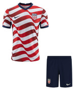 2026 USA Home  Football Shirt Kids Kit