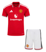 26/27 Man United Home Kids Kit with free name and number
